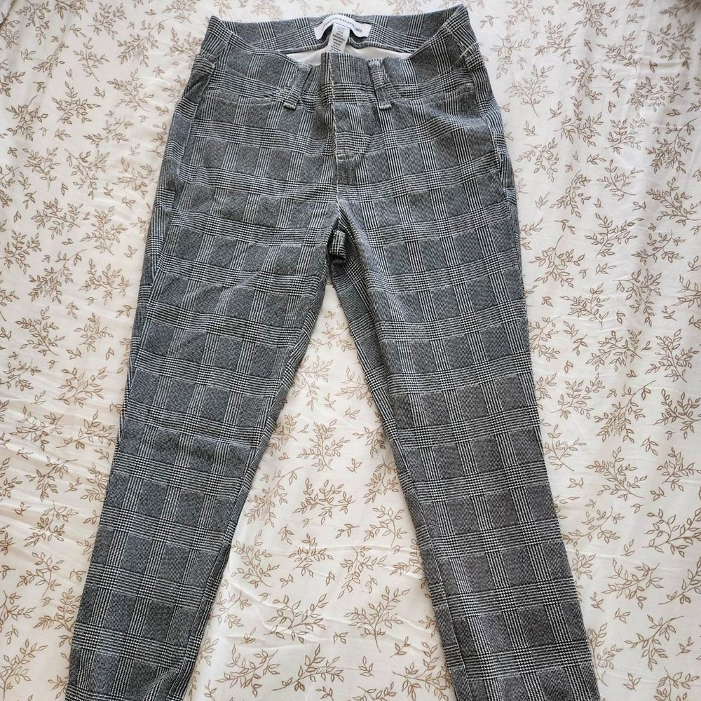 Women's Plaid Skinny Leggings